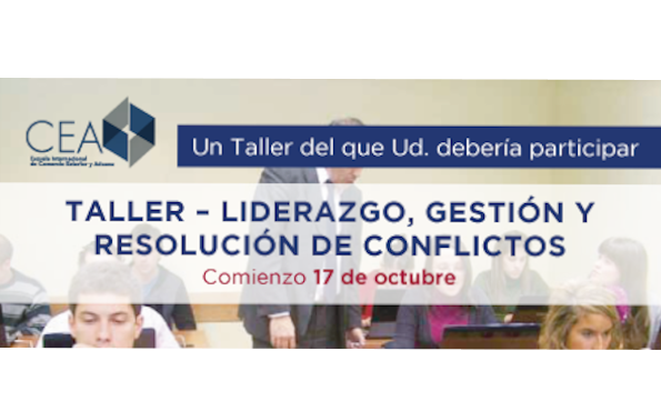 Taller- Liderazgo, Gestión y Resolución de Conflictos.